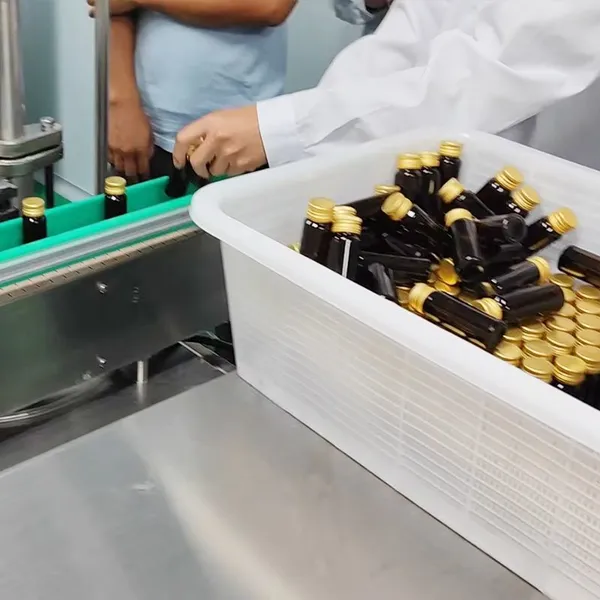 Glass & Plastic Bottle Piston-Type Automatic Juice Beverage Filling and Capping Integrated Machine | Full-Automatic Filling Production Line photo-3