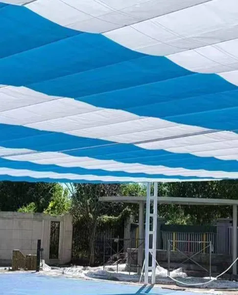 on-site measurement and installation of sunshades for kindergarten playgrounds, electric sun awnings, intelligent remote control switches, size customization