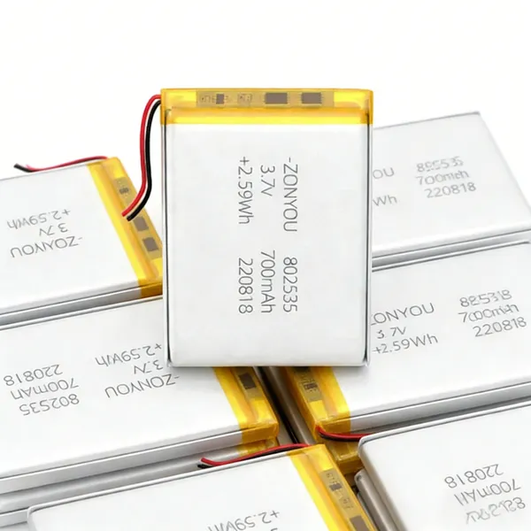 Factory Direct 802535 Li-Po Battery Pouch Cell 500 Cycles Life LiCoO2 Cathode for Power Tools Toys RV & Cars photo-3