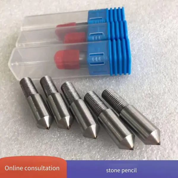 Kemei Abrasives and Tools Diamond Dressing Pen, Square Dressing Tool, Grinding Wheel Cutter for External and Surface Grinding Machines, Metal Pen photo-4