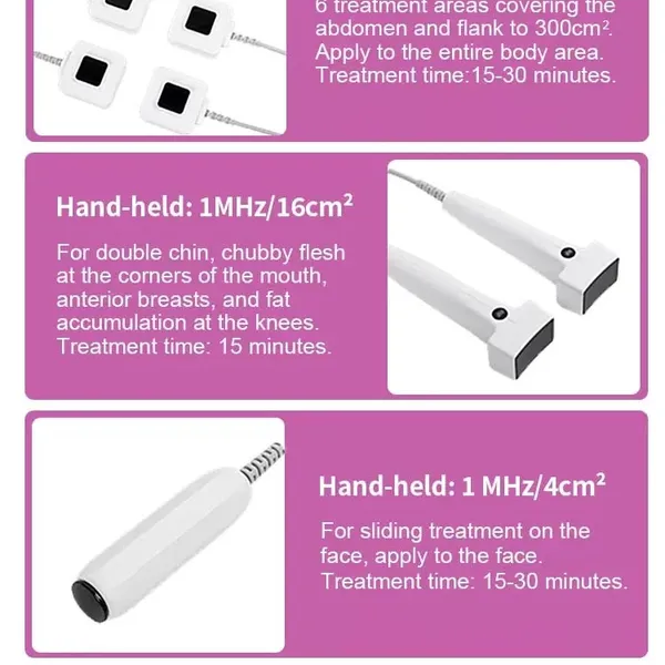 Jade Roller 3D Portable Massager for Facial and Body, Suitable for Home and Salon Use photo-2