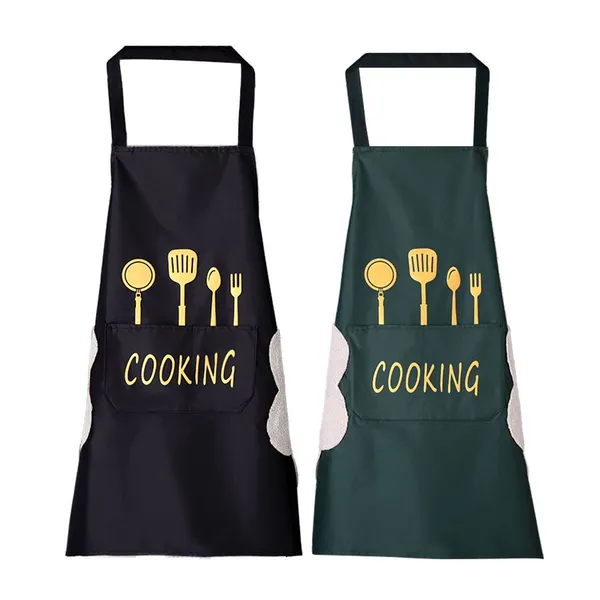 Sleeveless Apron Manufacturer Customize High Quality Low Price Waterproof Cooking Kitchen Chef Apron Custom photo-2