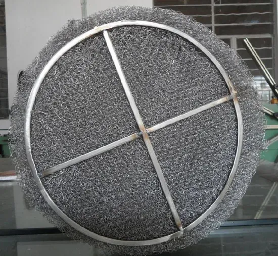 Oil & Gas Vapor-Liquid Separation Demister Pad With Integrated Frame 316L photo-2