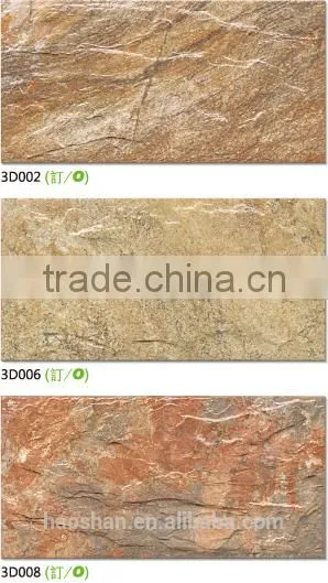 Cheap 3D Colored Exterior Decorative Wall Tiles Houson Tiles photo-5