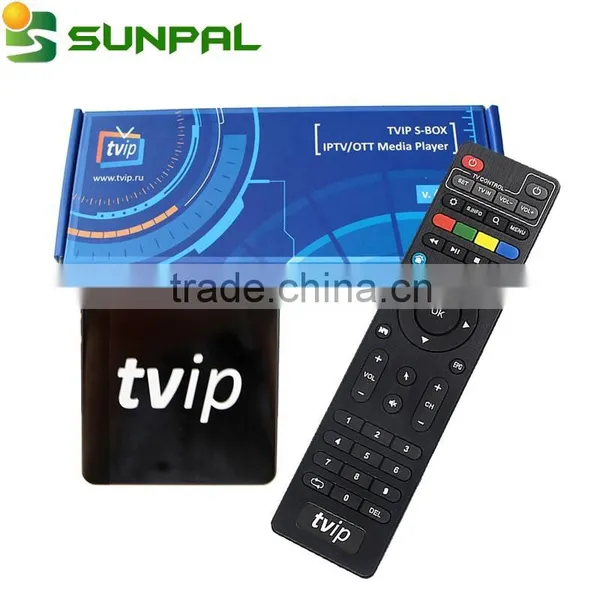 Double OS Android and Linux Combo IPTV Set Top Box TVIP 410 512MB 4GB Flash Hot Selling IPTV STB photo-3