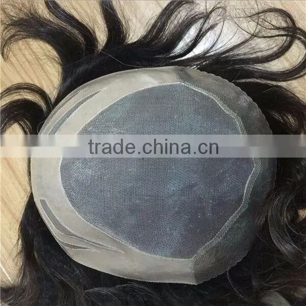 For Black Women Super Thin Skin Toupee Natural Human Hair Womens Toupee Real Hair Toupee photo-5