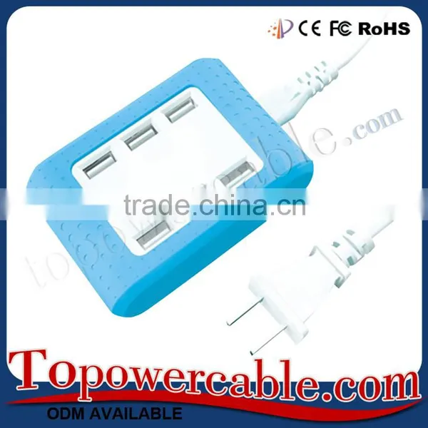 Low Price Premium 6 Port Usb 2.0 Powered Supply Hub For Hard Drives photo-2