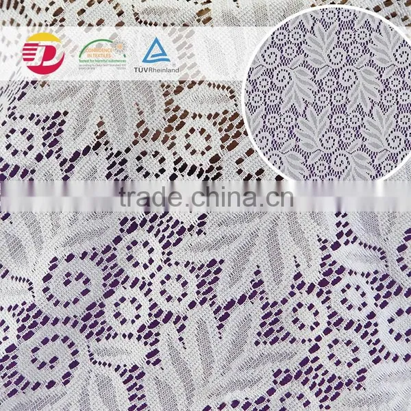 Wholesale Cheap Softtextile 100 Poly Flower Voile Lace Fabric Nigerian for Sale photo-3