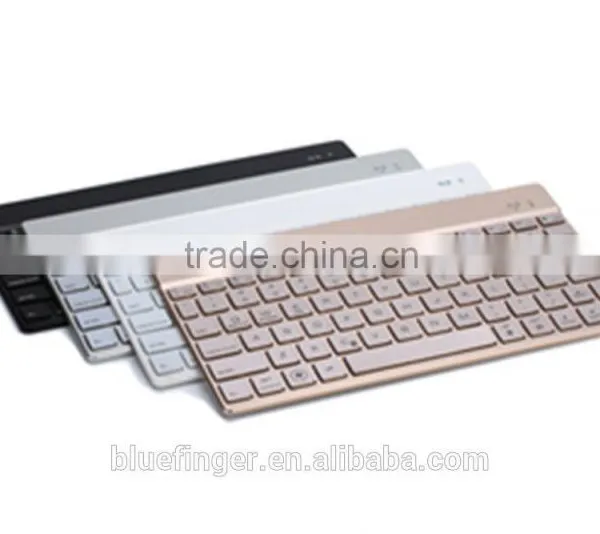 Universal Bluetooth Keyboard Aluminum Alloy Backlit Keys for IOS,Android,Windows,portable for Carry photo-2