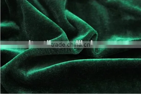 Factory Wholesale Pleuche Plain Dyed Blackout Curtain Fabrics photo-2