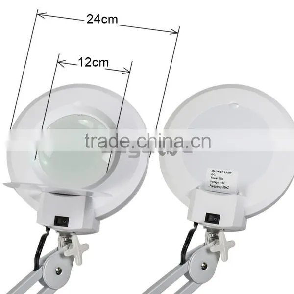 5X Magnifying Lamp Rolling Floor Stand Adjustablemini Facial Steamer With Ozone Quality Choice photo-3