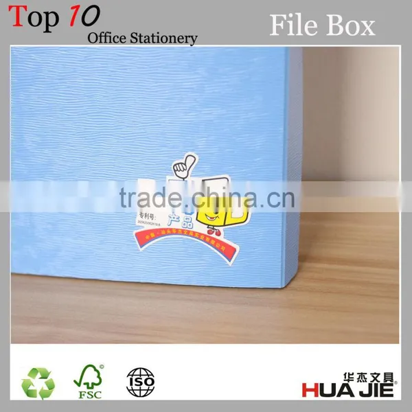 A4 PP Poly File Box With Name Card Holder photo-6