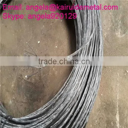 Black Wire Cloth Black Annealed Binding Wire 16 Gauge Black Annealed Tie Wire Tensile Strength photo-2