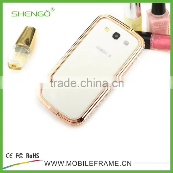 Diamond Phone Case,Metal Phone Cases for Samsung 9300 photo-2