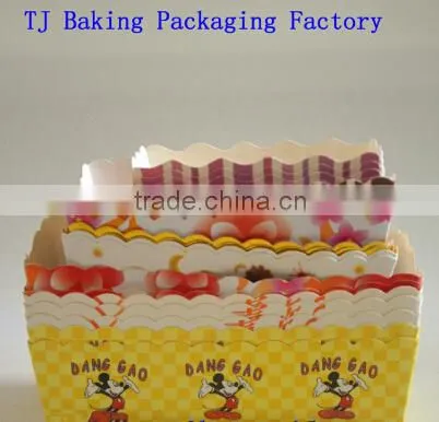 Food Grade Paper FSC Rectangle Cake Cup Baking Cupcake Printed Sweet Candy Cup Liners photo-5