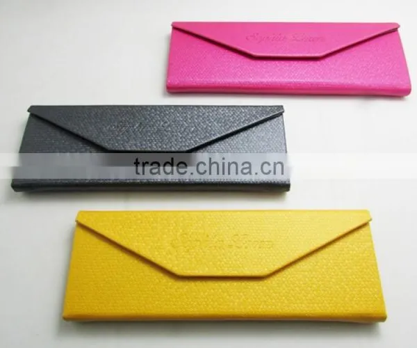 Custom Folding Glasses Case Leather Folding Glasses Cases photo-2