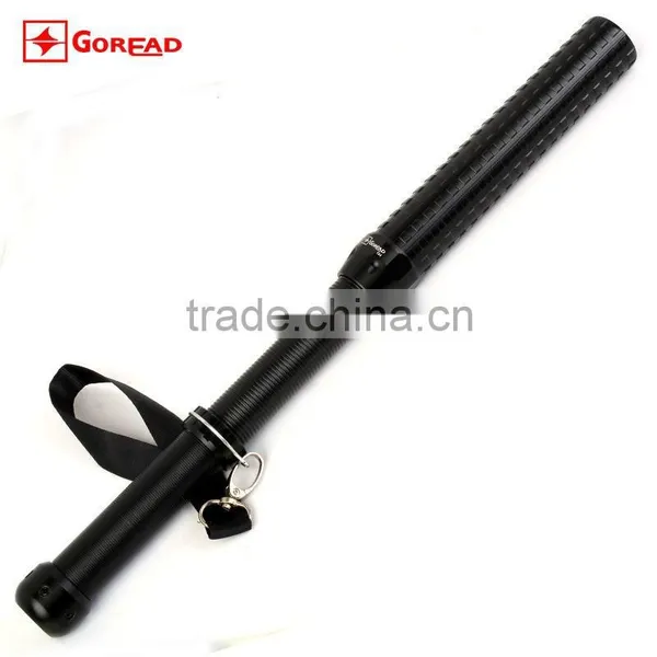 Goread Y34 Metal Flashlight Workin Light Police Torch LED Flashlight 3W High Bright Police Flashlight