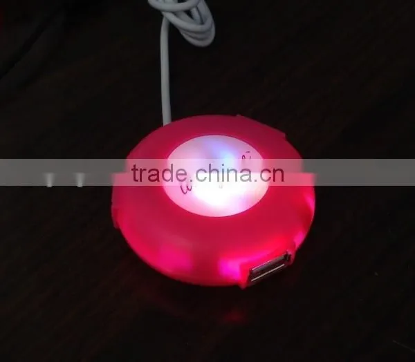Round Shape Weblink 3 Port Usb Hub Loaded With Your Website photo-4