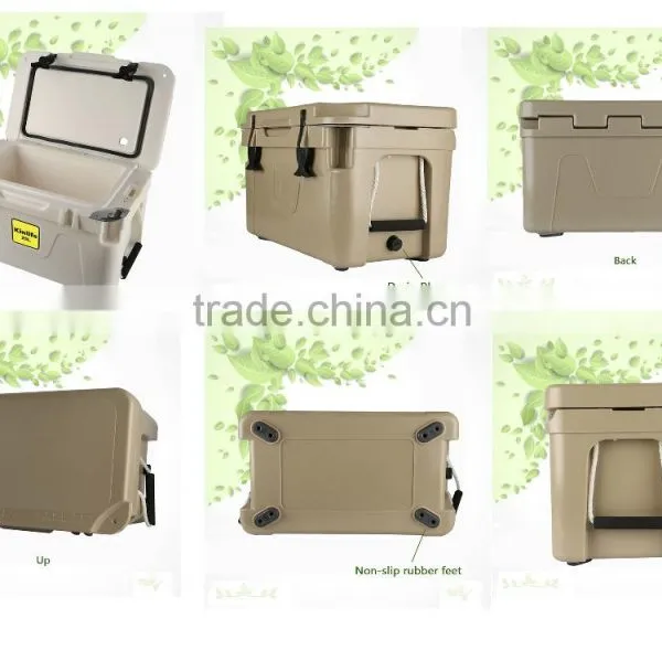 25L Plastic Material Rotomolded Ice Cooler Box Quality Choice photo-5