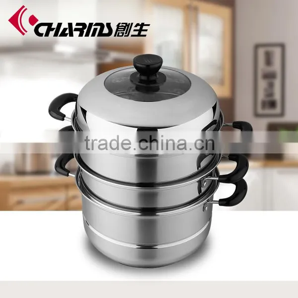 Kitchen King Cooker Large Food Steamer With Stainless Steel photo-4