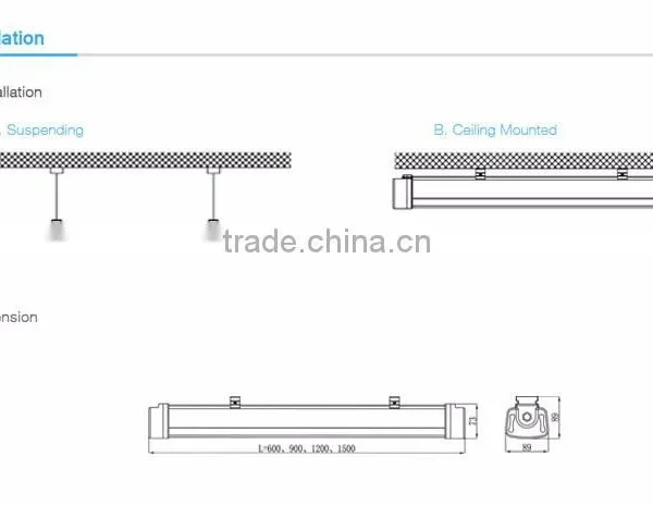 CE RoHS 100-277v Outdoor Ip66 60W ex Proof Led Lights photo-6