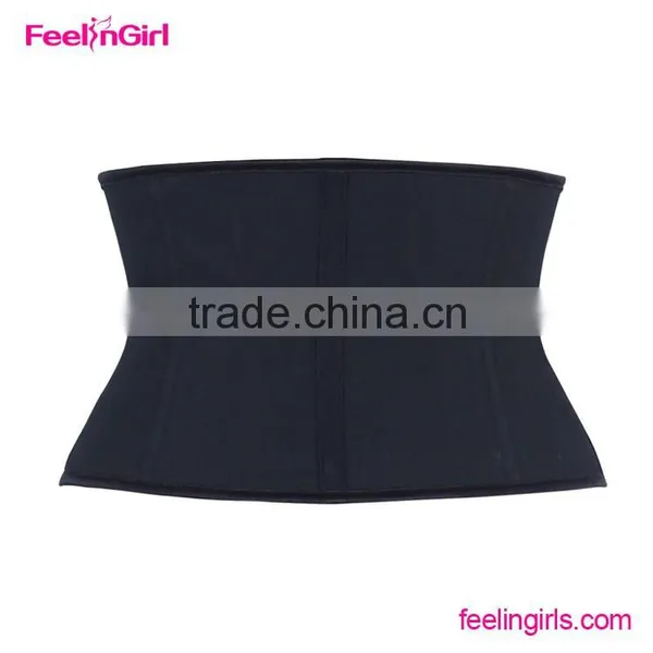 Hot Selling Lace Cover Steel Boned Waist Trainer Cincher photo-3