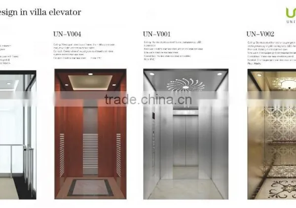 2016 Safe and Beauty Elevator Door of Residential Small Home Elevator Price photo-2