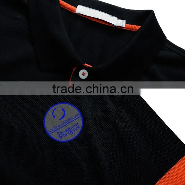 Custom Men's Casual Striped Pique Polo Shirt photo-6