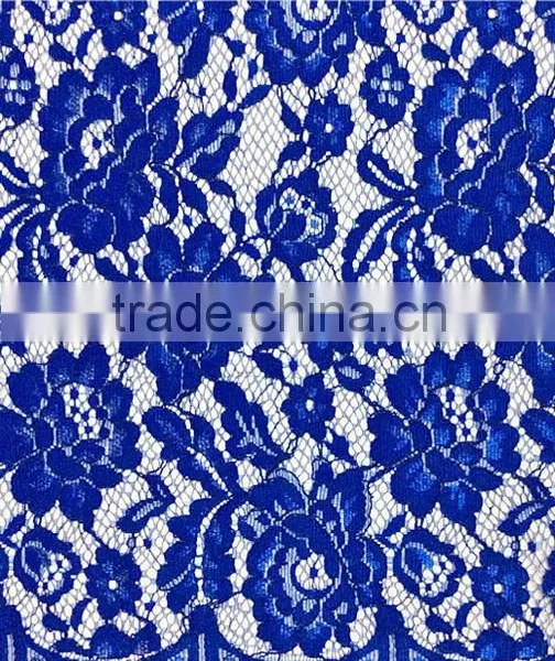 Wholesale Good Quality Nylon/Cotton Strand Lace Fabric T8002-2 photo-2
