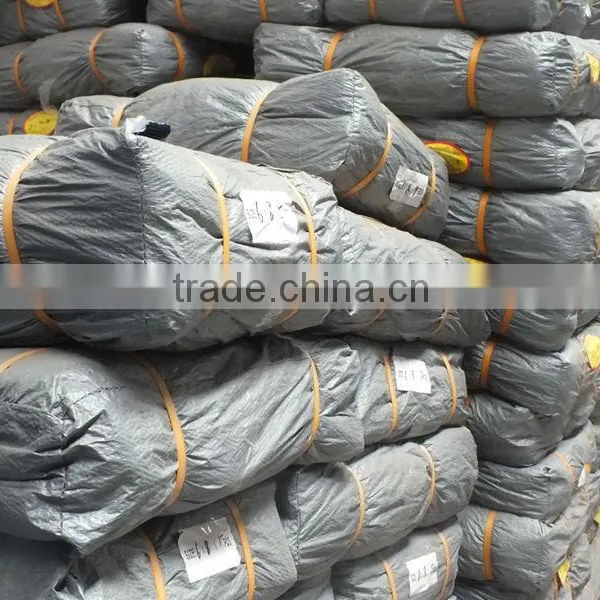 Double Silver Poly Tarp Waterproof Plastic Tarps Direct Sheet Manufacturer Truck Tarpaulin Covers photo-4