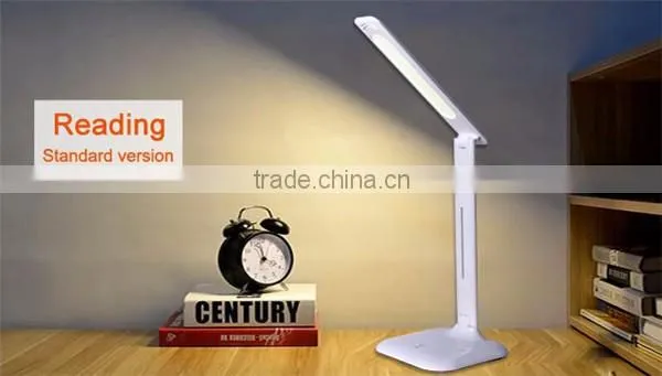 Multifunction 3 Modes Dimmer Office Desk Light Touch Sensor Led Study Table Lamp photo-3