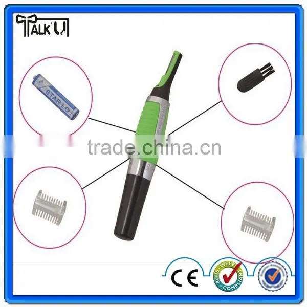 Multifuction 2 in 1 Pocket Size Travel Nose Hair Trimmer, Personal Care Stainless Steel Blade Ear and Facial Hair Trimmer photo-2