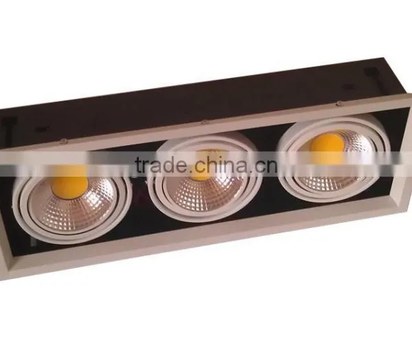 Triple Head 3*12W LED COB Rectangle Grill Light photo-2