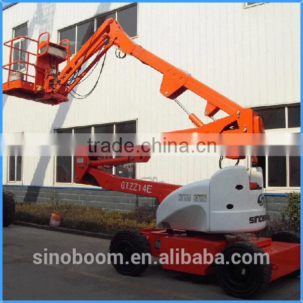 14M Mobile Articulating Indoor Man Lift photo-4