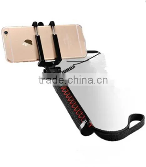 Wholesale Real Leather Monopod Selfie Stick With Foldable photo-3