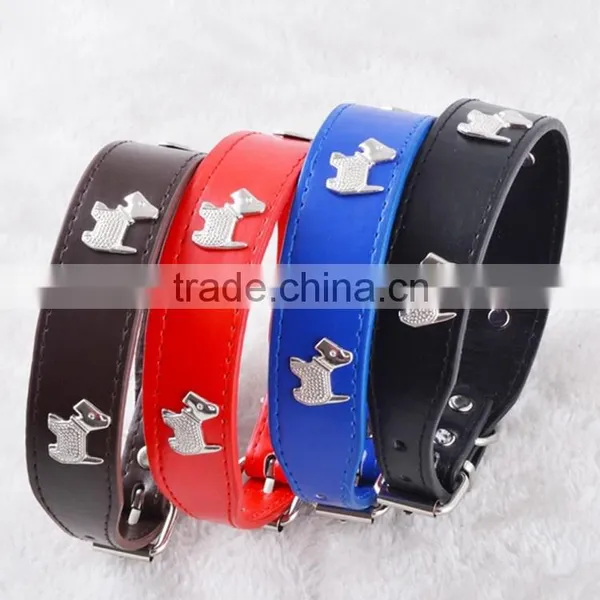 2015 Value PU Pet Collars Metal Dog Decorate Collar Pet Accessories photo-2