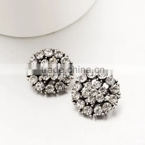 Hot Sale Crystal Rhinestone Button,Matel Crystal Dress Button,rhinestone Coat Button photo-3