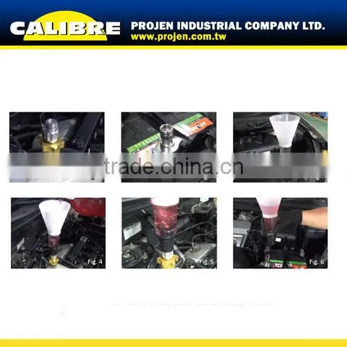CALIBRE 8pc Coolant Refilling Funnel Set Coolant Filling Funnel Set Coolant Refill Tool photo-3