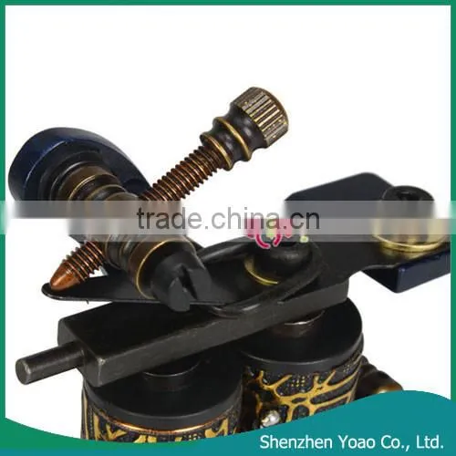 Newest 10 Wrap Coils Aluminium Alloy Shader Rotary Tattoo Machine photo-5