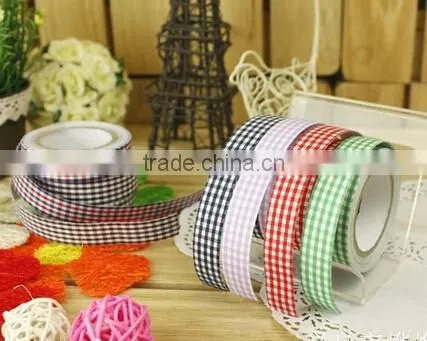 Cotton Fabric Sticky Adhesive Tape Trim Decorative Craft Ribbon photo-2