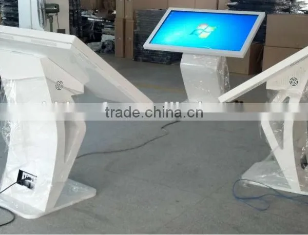 Infrared Technology Interactive Multipoint Touch Screen Table Kiosk, Information Display