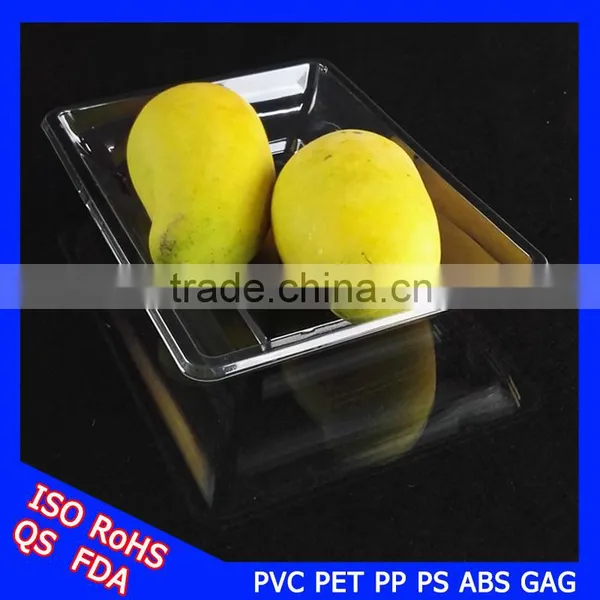 2016 New Fastion PVC Fruit Plastic Packaging for Apple&Orange&Peach photo-3