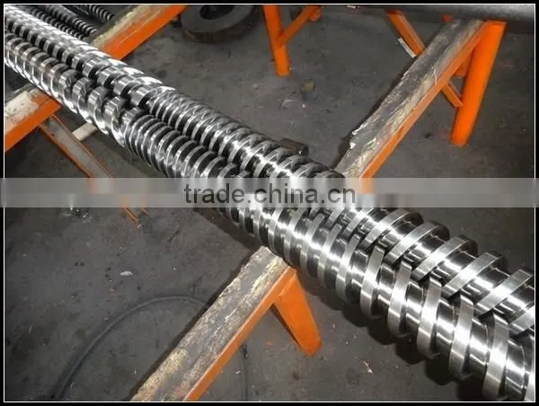 Parallel Twin Screws Extruder Screw Barrel for Plastic Extruder photo-4