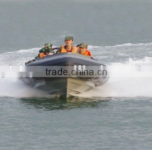 frp rigid inflatable banana boat with credible quality