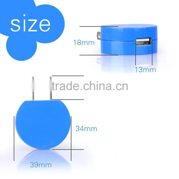 Wholesale 5V 1A Mini Universal Travel Charger for Mobile Phone photo-3
