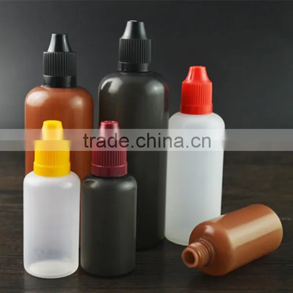 15ml 30ml 50ml 60ml 100ml 120ml Black Dropper Bottle Plastic Child Proof Supplier Supplier's Choice photo-4