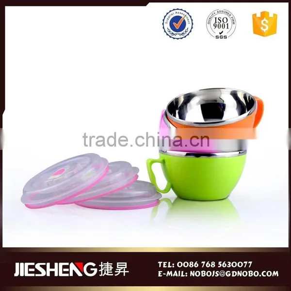 Stainless Steel Reusable Food Warmer Bowl