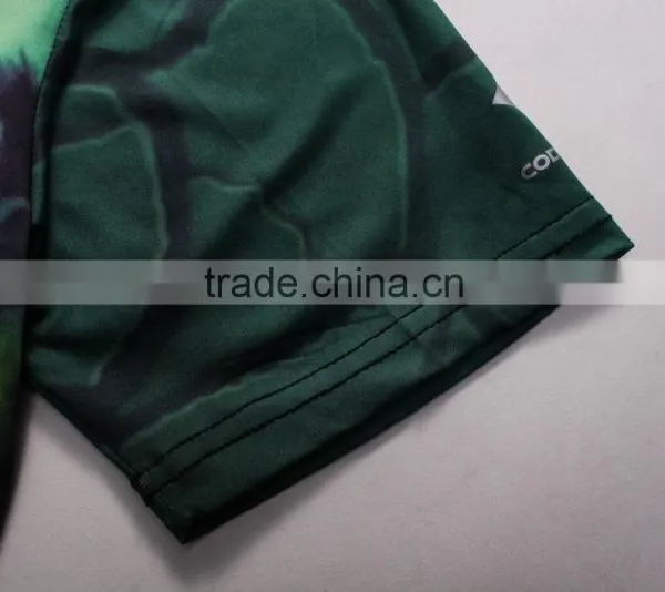 China Wholesale Product Angry Green Lantern 3d Printed Custom Shirt Marvel Super Hero Compression Shirt Factory Directly photo-4