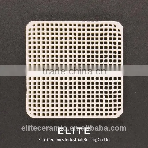 55*55*10/100csi Square Hole Foundry Ceramic Filter Mesh