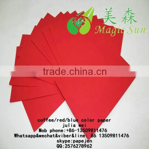 230gsm Red Card Paper Rolls and Sheets photo-2